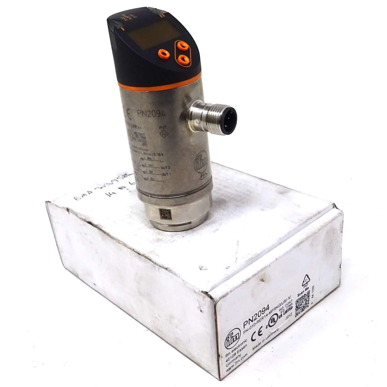 Pressure Sensor PN2094 IFM PN010RER14MFRKG/US/ /V Axxa Motors